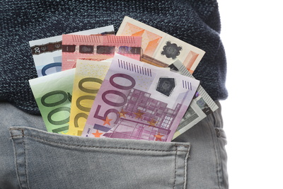 Kostenloses Foto Die Taschen voller Geld pixelio.de